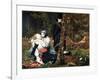 The Wounded Cavalier, 1855-William Shakespeare Burton-Framed Giclee Print