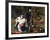 The Wounded Cavalier, 1855-William Shakespeare Burton-Framed Giclee Print