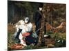 The Wounded Cavalier, 1855-William Shakespeare Burton-Mounted Giclee Print