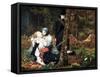 The Wounded Cavalier, 1855-William Shakespeare Burton-Framed Stretched Canvas