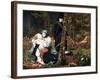 The Wounded Cavalier, 1855-William Shakespeare Burton-Framed Giclee Print