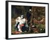 The Wounded Cavalier, 1855-William Shakespeare Burton-Framed Giclee Print