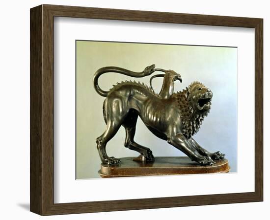 The Wounded Chimera of Bellerophon-Etruscan-Framed Giclee Print