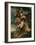 The Wounded Cuirassier, 1814-Théodore Géricault-Framed Giclee Print