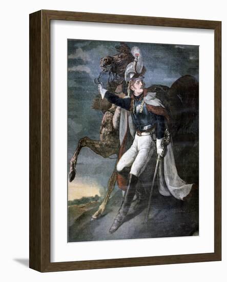 The Wounded Cuirassier, 1893-Theodore Gericault-Framed Giclee Print