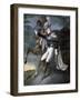 The Wounded Cuirassier, 1893-Theodore Gericault-Framed Giclee Print
