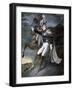 The Wounded Cuirassier, 1893-Theodore Gericault-Framed Giclee Print