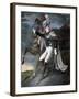 The Wounded Cuirassier, 1893-Theodore Gericault-Framed Giclee Print