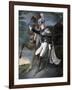 The Wounded Cuirassier, 1893-Theodore Gericault-Framed Giclee Print