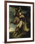 The Wounded Cuirassier-Théodore Géricault-Framed Giclee Print