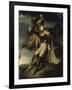 The Wounded Cuirassier-Théodore Géricault-Framed Giclee Print