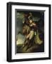 The Wounded Cuirassier-Théodore Géricault-Framed Giclee Print