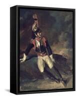 The Wounded Cuirassier-Théodore Géricault-Framed Stretched Canvas