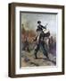 The Wounded Drummer Boy-Eastman Johnson-Framed Giclee Print