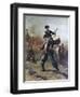 The Wounded Drummer Boy-Eastman Johnson-Framed Giclee Print