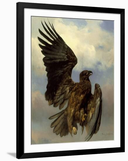 The Wounded Eagle, c.1870-Rosa Bonheur-Framed Giclee Print