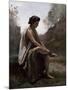 The Wounded Eurydice, C.1868-70-Jean-Baptiste-Camille Corot-Mounted Premium Giclee Print