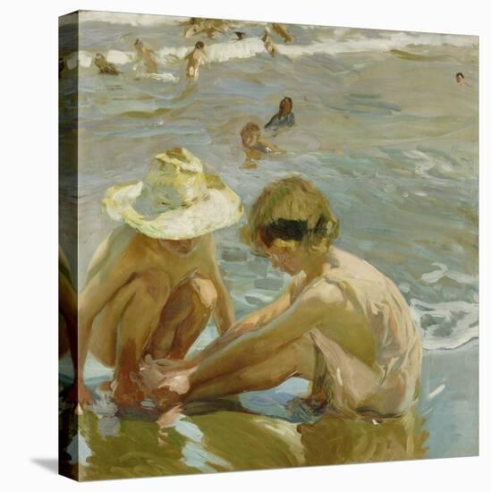 The Wounded Foot, 1909-Joaquin Sorolla y Bastida-Stretched Canvas