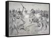 The Wounded Knee Massacre, 29th December 1890-American School-Framed Stretched Canvas