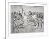 The Wounded Knee Massacre, 29th December 1890-American School-Framed Giclee Print