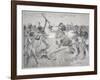 The Wounded Knee Massacre, 29th December 1890-American School-Framed Giclee Print