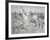 The Wounded Knee Massacre, 29th December 1890-American School-Framed Giclee Print