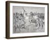 The Wounded Knee Massacre, 29th December 1890-American School-Framed Giclee Print