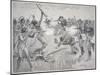 The Wounded Knee Massacre, 29th December 1890-American School-Mounted Giclee Print