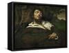 The Wounded Man, circa 1855-Gustave Courbet-Framed Stretched Canvas