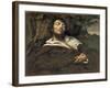 The Wounded Man (L'Homme Bless)-Gustave Courbet-Framed Giclee Print