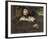 The Wounded Man (L'Homme Bless)-Gustave Courbet-Framed Giclee Print