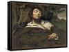 The Wounded Man (L'Homme Bless)-Gustave Courbet-Framed Stretched Canvas