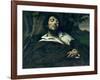 The Wounded Man-Gustave Courbet-Framed Giclee Print