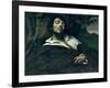 The Wounded Man-Gustave Courbet-Framed Giclee Print