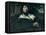 The Wounded Man-Gustave Courbet-Framed Stretched Canvas