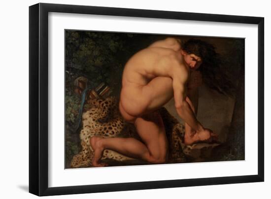 The Wounded Philoctetes, 1775-Nicolai Abraham Abildgaard-Framed Giclee Print