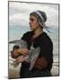 The Wounded Sea Gull, 1878-Jules Breton-Mounted Giclee Print