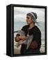 The Wounded Sea Gull, 1878-Jules Breton-Framed Stretched Canvas