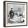 The Wounded Soldier's Toast to the Queen, C1850s-null-Framed Giclee Print