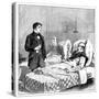 The Wounded Soldier's Toast to the Queen, C1850s-null-Stretched Canvas