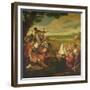 The Wounding of Sir Philip Sidney (1554-86) at the Battle of Zutphen, 22nd September 1586-null-Framed Giclee Print