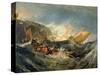 The Wreck of a Transport Ship, 1805-J. M. W. Turner-Stretched Canvas