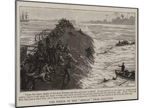 The Wreck of the Anglia Near Calcutta-null-Mounted Giclee Print