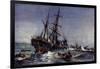 The Wreck of the "Birkenhead," 1852-Charles Edward Dixon-Framed Giclee Print