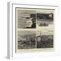 The Wreck of the Derry Castle on Enderby Island; One of the Auckland Islands-null-Framed Giclee Print