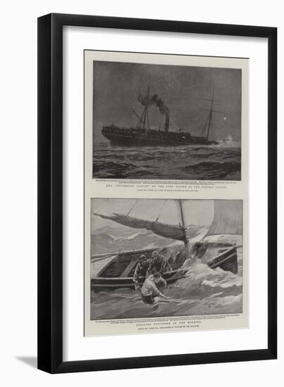 The Wreck of the Drummond Castle-Joseph Nash-Framed Giclee Print