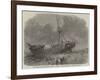 The Wreck of the Hamburg Barque Diana in Bracklesome Bay Near Chichester-null-Framed Giclee Print