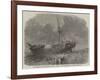 The Wreck of the Hamburg Barque Diana in Bracklesome Bay Near Chichester-null-Framed Giclee Print