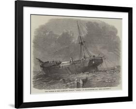 The Wreck of the Hamburg Barque Diana in Bracklesome Bay Near Chichester-null-Framed Giclee Print