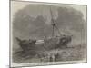 The Wreck of the Hamburg Barque Diana in Bracklesome Bay Near Chichester-null-Mounted Giclee Print